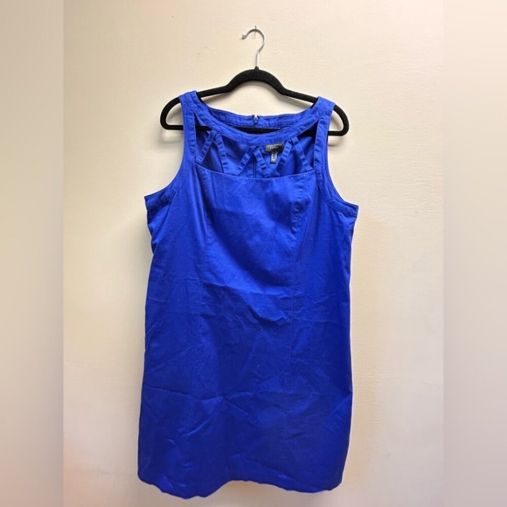 Vibrant Blue, Sleeveless Dress by Adrianna Papell